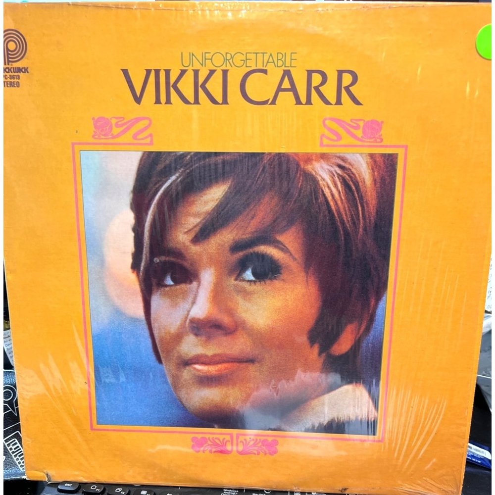 VIKKI CARR Unforgettable (1970) Stereo SUNSET LP Vinyl